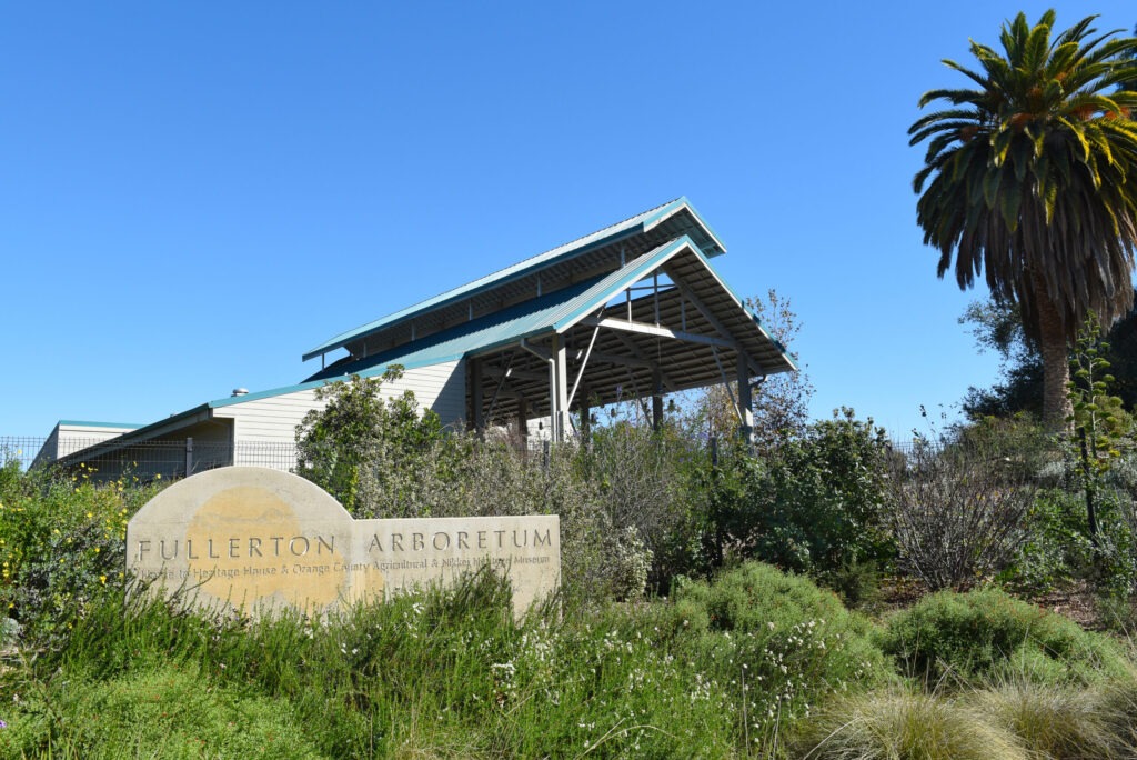 Fullerton Arboretum Sign