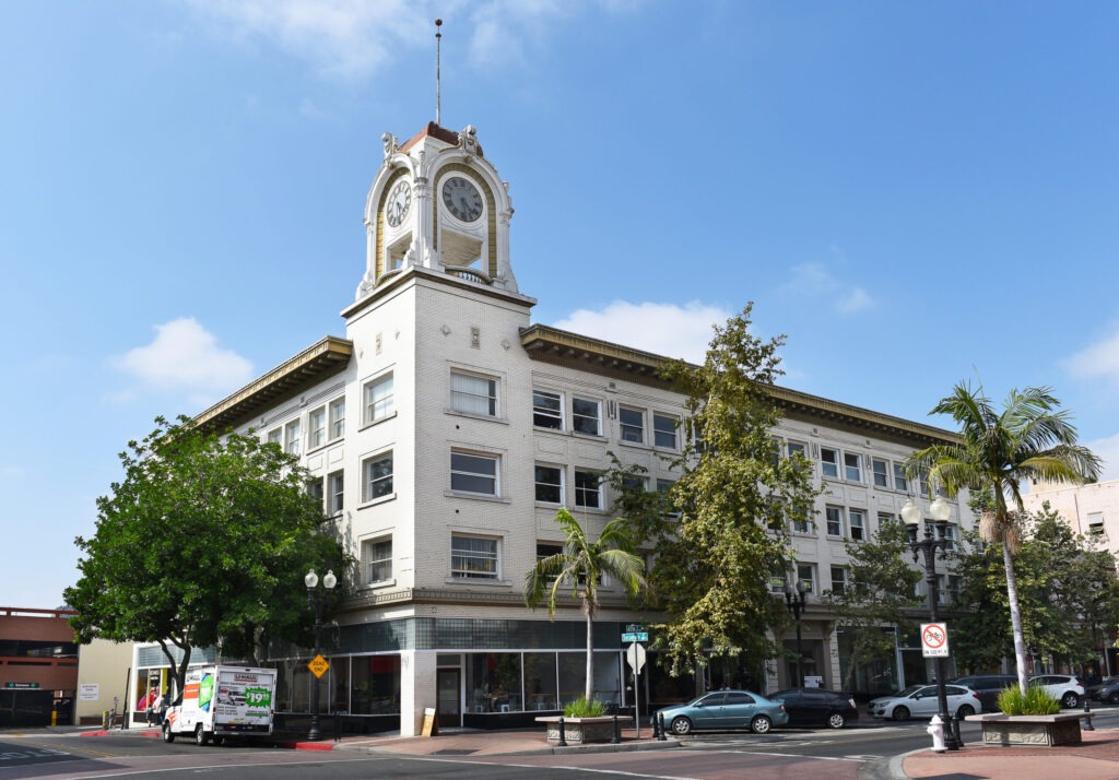 SANTA ANA, CALIFORNIA - AUGUST 27, 2018: W. H. Spurgeon Building