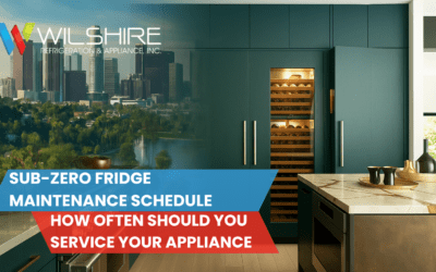 Sub-Zero Fridge Maintenance Schedule: How Often Should You Service Your Appliance in LA?