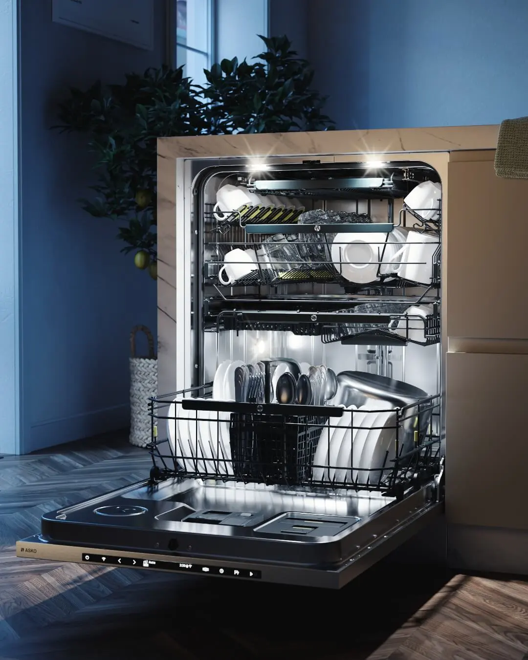 Asko luxury dishwasher