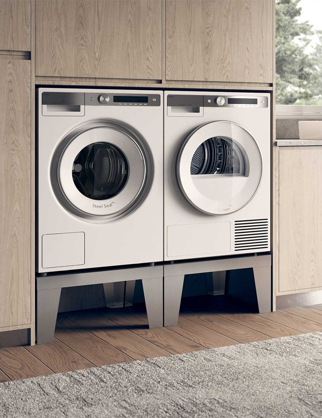 Asko washer and dryer