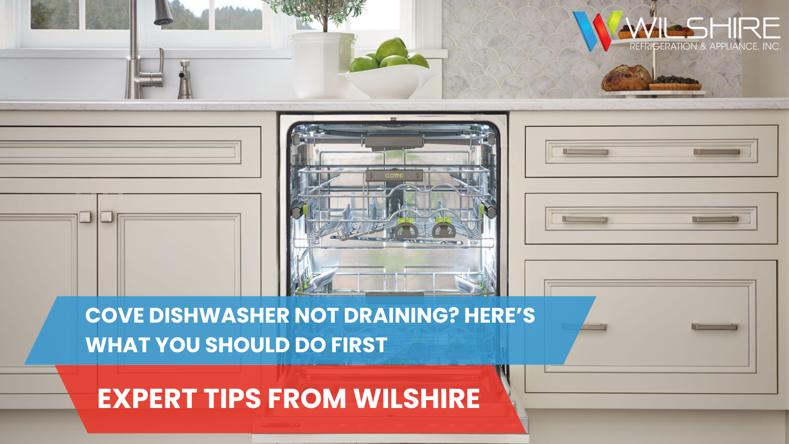 Cove Dishwasher Not Draining? Here’s What You Should Do First