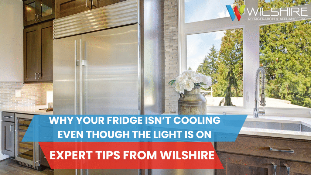 Luxury fridge in a luxurious bright kitchen.