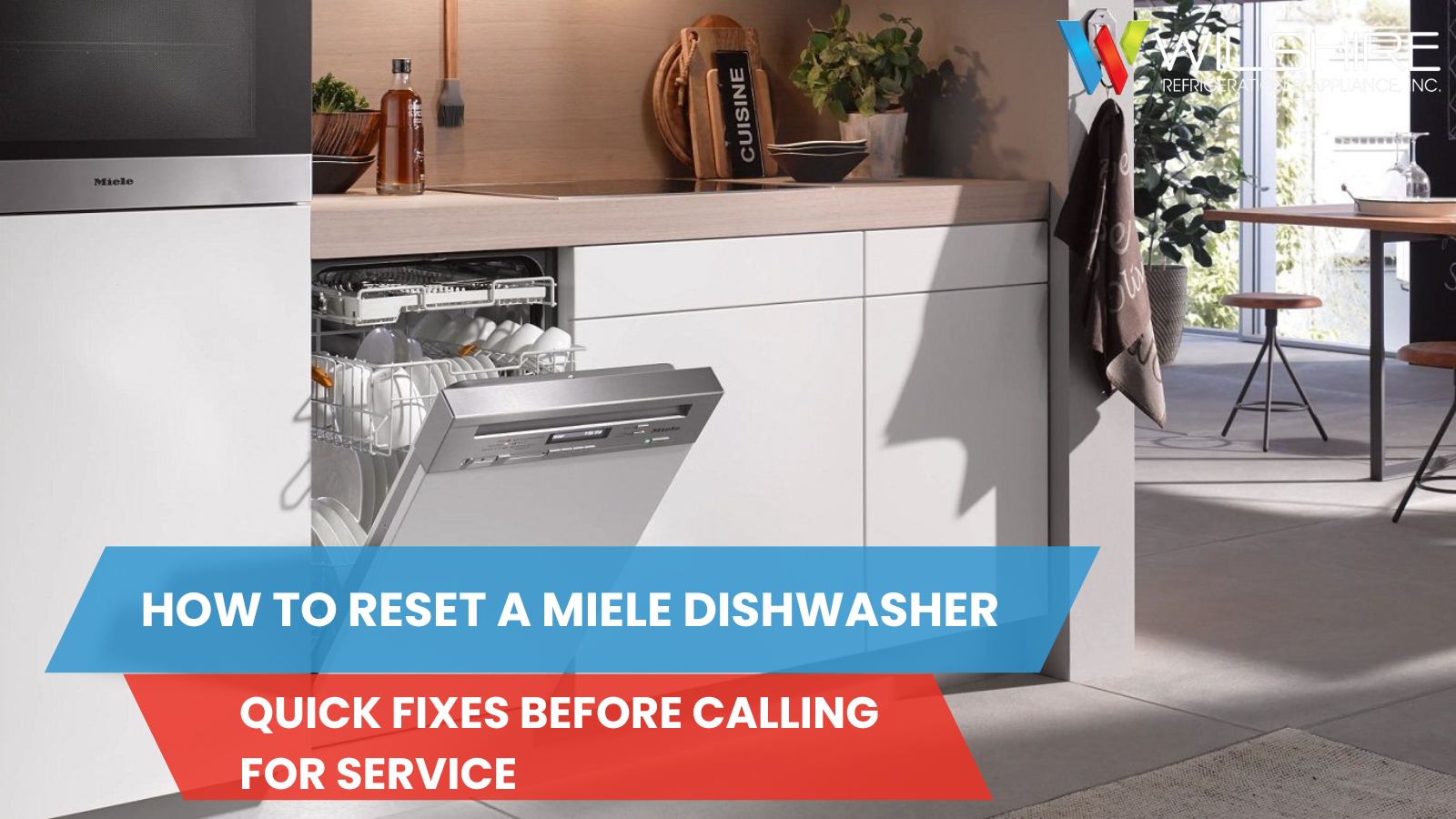 Miele dishwasher