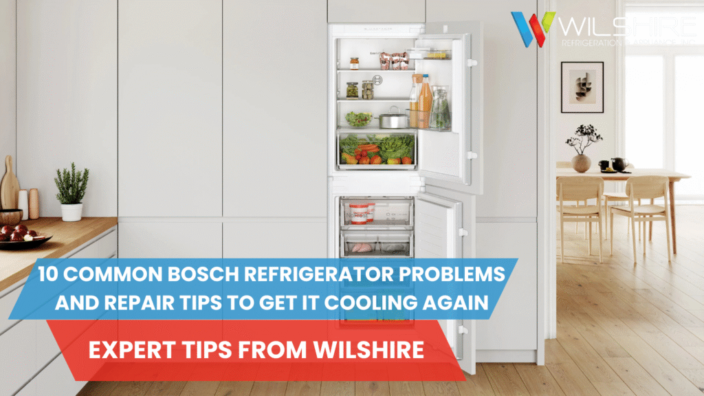Bosch refrigerator banner