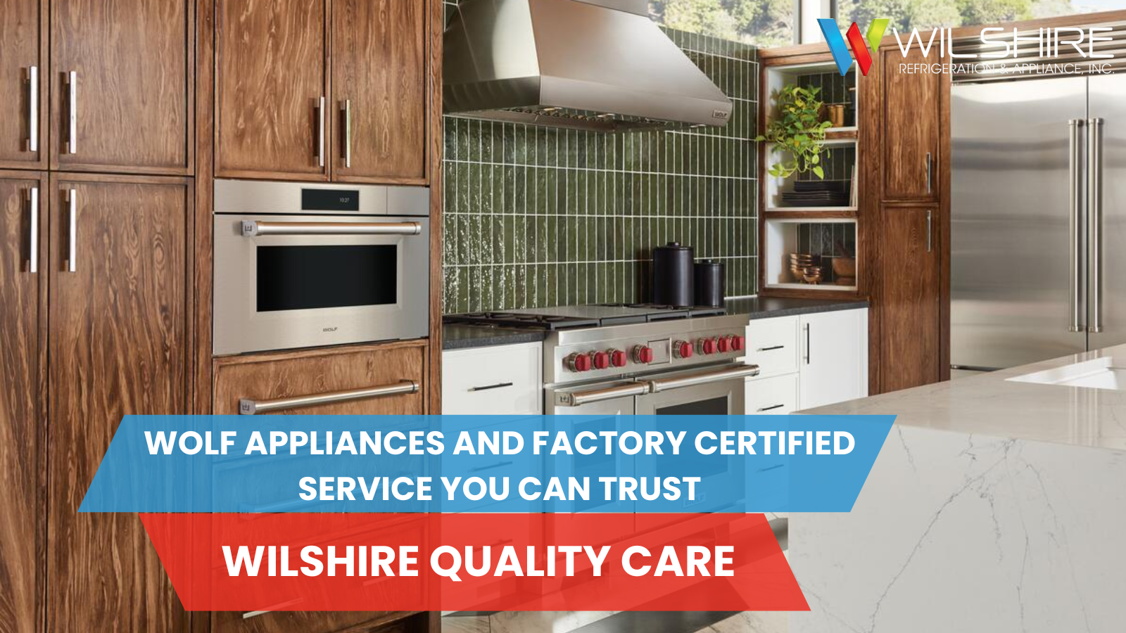 Wolf Appliances and Factory Certified Service You Can Trust