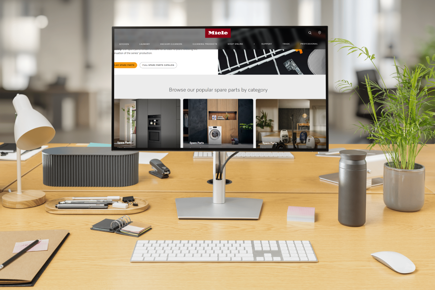 shopping Miele parts online