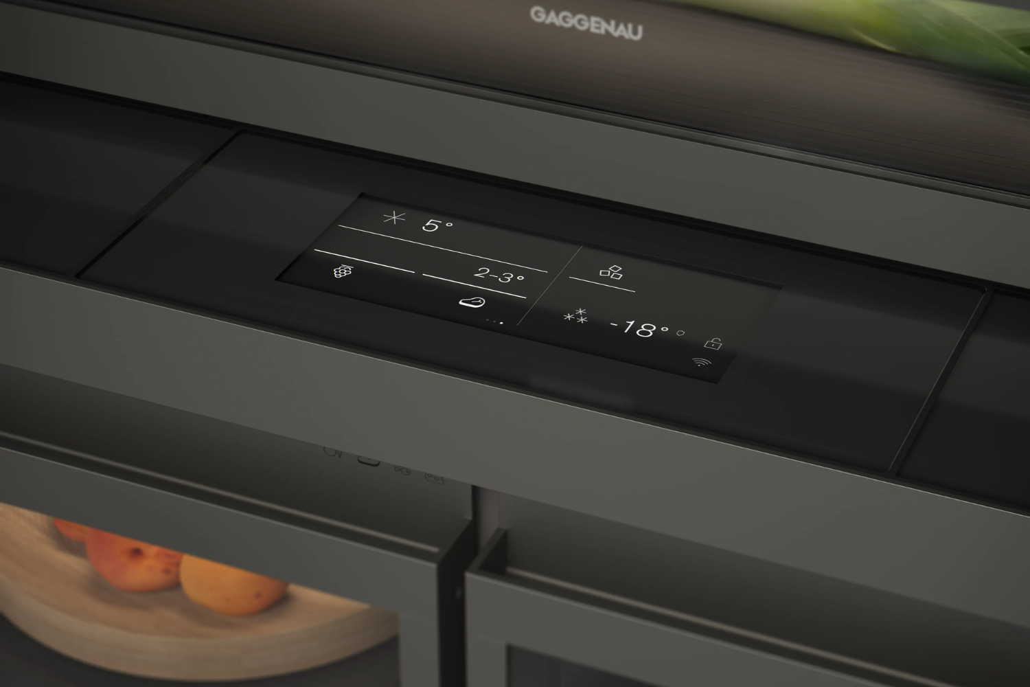 Gaggenau refrigerator digital control panel