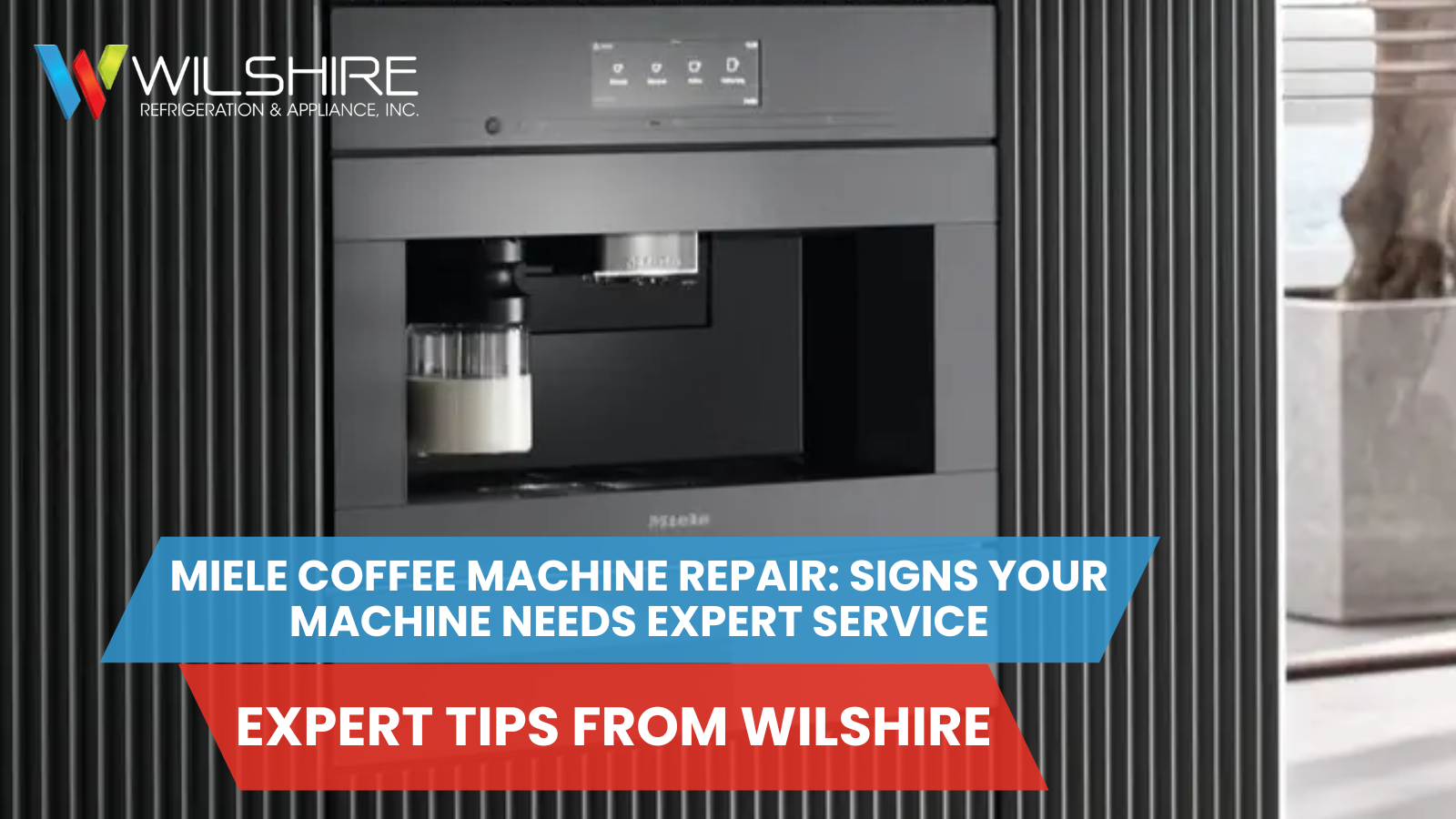 Miele Coffee Machine Repair: Signs Your Machine Needs Expert Service